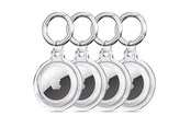 Mobiel - Covers & Cases - Tech-Protect Icon 4-pack case for Apple AirTag - transparent - 5906302360765