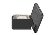 Mobiel - Overige accessoires - Dux Ducis Rafi II Case for Samsung Galaxy S25 with Stand and Wallet - Black - 6971824161250