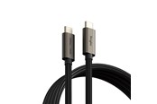 USB-kabel - Ringke USB-C 3.2 Gen. PD240W 200cm Cable - Black - 8809961785078