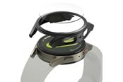 Mobiel - Beschermend glas - Ringke Slim & Tempered Glass Case+Glass Set for Samsung Galaxy Watch 7 44mm - Black - 8809961787898