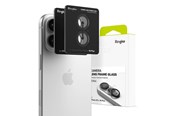 Mobiel - Beschermend glas - Ringke  Camera Frame Protector 2-pack Protective Covers for iPhone 16 / 16 Plus - Black - 8800274960374