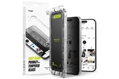 Mobiel - Beschermend glas - Ringke Easy Slide 2-pack Privacy Glass for iPhone 16 Pro - 8800274960053