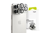 Mobiel - Beschermend glas - Ringke Tempered Glass on Camera Camera Protector 2-pack for iPhone 16 Pro / 16 Pro Max - 8809961789731
