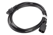 Voedingskabel (extern) - Lanberg - power extension cable - power IEC 60320 C13 to IEC 60320 C14 - 3 m - CA-C13E-11CC-0030-BK
