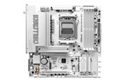 Moederbord - ASRock B850M Challenger WiFi White - motherboard - micro ATX - Socket AM5 - AMD B850 Moederbord - AMD B850 - AMD AM5 - DDR5 RAM - Micro-ATX - 90-MXBU30-A0UAYZ