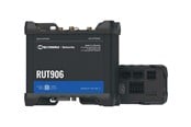 Router - Teltonika RUT906 - wireless router - WWAN - Wi-Fi - 4G 2G 3G - DIN rail mountable wall-mountable surface-mountable - Wireless router N Standard - 802.11n - RUT906030700