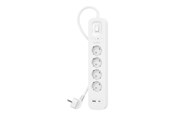 Voedingskabel (extern) - Belkin Connect - surge protector - with USB-C and USB-A ports - SRB001VF2M-V2
