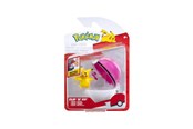 Pokémon - Pokemon Clip N Go Female Pikachu W. Love Ball - PKW3638