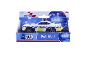 Speelgoedauto - Impulse Toys Politibil dansk m/pullback die-cast 11cm 1:36 - 5010042A