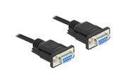 Parallelle / seriële kabel - DeLOCK - serial cable - DB-9 to DB-9 - 10 m - 86604