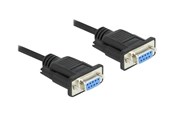 Parallelle / seriële kabel - DeLOCK - serial cable - DB-9 to DB-9 - 3 m - 86606