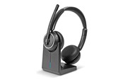 Headphones/Headsets - Lindy L118 Wireless Noise Cancelling Headset & Charging Base - 20450