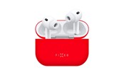 Mobiel - Overige accessoires - FIXED Silky Silicone case for Apple AirPods Pro 3 Red - FIXSIL-1629-RD