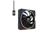 Case Fan - Thermaltake TS120 EX RGB PC Cooling Fan - Black (3pack) - Case ventilator - 120mm - Black - 21 dBA - CL-F206-PL12SW-A