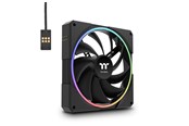 Case Fan - Thermaltake TS140 EX RGB PC Cooling Fan - Black (3pack) - Case ventilator - 140mm - Black - 32 dBA - CL-F208-PL14SW-A