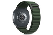 Smartwatch - Accessoires - Tech-Protect Nylon Stripe Strap for Samsung Galaxy Watch 40 / 44 / 46 mm - Green - 5906302331284