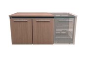 Muurbevestigingen, AV-bevestigingen & AV-meubels - Middle Atlantic C5 Series Credenza Racks rack - for AV System - off-white - Max - recommended for - C5-VENT2-OW