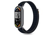 Smartwatch - Accessoires - Tech-Protect Nylon Pro Strap for Xiaomi Smart Band 8 / 9 / 10 / NFC - Black & Orange - 5906302331468
