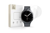 Mobiel - Beschermend glas - Tech-Protect Glass Fit+ 2-pack Tempered Glass for Samsung Galaxy Watch 8 44mm - Clear - 5906302331499
