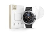 Mobiel - Beschermend glas - Tech-Protect Glass Fit+ 2-pack Tempered Glass for Samsung Galaxy Watch 8 Classic 46mm - Clear - 5906302331505