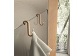 Badkamer accessoires - Gedy MERLINO Hook - Bamboo - 202635