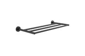 Badkamer accessoires - Gedy Felce handdoekrek - Matzwart - 274314