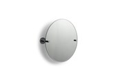 Badkamer accessoires - Croydex Epsom ronde wandspiegel - 411041