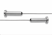 Badkamer accessoires - Croydex Wireline – Draadgordijnrail voor de douche - AD107041