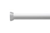 Badkamer accessoires - Croydex Witte telescopische douchegordijnstang 110 - 195 cm - GP89001