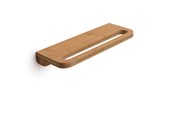 Badkamer accessoires - Gedy Himalaya bamboeplank met handdoekhouder - Hy193540