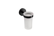 Badkamer accessoires - Croydex Epsom Tandenborstelbeker - zwart - QM481821