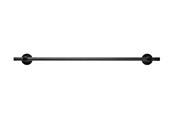 Badkamer accessoires - Croydex Epsom handdoekrek - zwart - QM482721