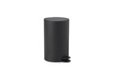 Badkamer accessoires - Gedy Sharon pedaalemmer 3L - Matzwart - SH0914
