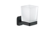 Badkamer accessoires - Gedy <p>Tonga Tandenbeker - Mat Zwart</p> - TO1014