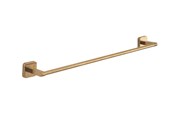 Badkamer accessoires - Gedy <p>Tonga Handdoekhouder 60 cm - Geborsteld Messing</p> - TO2188