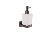 Badkamer accessoires - Gedy Tonga Zeepdispenser - Gunmetal - TO8181