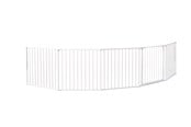 Babyspullen - BabyDan Flex XXL sikkerhedsgitter hvid 278-350 cm - 501009
