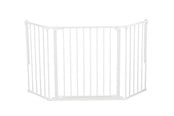 Babyspullen - BabyDan Flex M sikkerhedsgitter hvid 90-146 cm - 500973