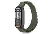 Smartwatch - Accessoires - Tech-Protect Nylon Pro Strap for Xiaomi Smart Band 8 / 9 / 10 / NFC - Green - 5906302331437