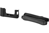 Camera hoes - SmallRig 4700 Leather Half Case Kit for FUJIFILM X100VI (Black) - 4700