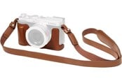 Camera hoes - SmallRig 6275 Leather Half Case Kit for Panasonic LUMIX L10 Brown - 6275