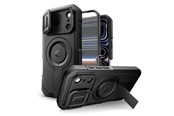Mobiel - Covers & Cases - Tech-Protect Kevlar MagSafe Case for iPhone 17 Pro - Black - 5906302331635