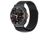 Smartwatch - Accessoires - Tech-Protect MilaneseBand for Samsung Galaxy Watch 40/44/46 mm - Black - 5906302331888