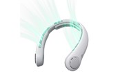 Powerbank - Jisulife Neck Fan 4 5000mAh Portable USB Neck Fan - Gray Powerbank - Grijs - 5000 mAh - 6975061533344
