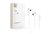 Headphones/Headsets - Tech-Protect Ultraboost Core G2 USB-C Headphones - White - 5906302332311