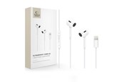 Headphones/Headsets - Tech-Protect Ultraboost Core G2 Lightning Headphones - White - 5906302332342