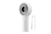 Powerbank - Jisulife Handheld Fan Life4 3600mAh Portable USB Fan - Gray Powerbank - Grijs - 3600 mAh - 6975061536765