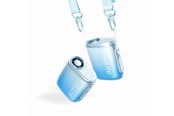 Powerbank - Jisulife Neck Fan 5 4500mAh Mini Fan with Lanyard - Blue Powerbank - Blauw - 4500 mAh - 6975061537526
