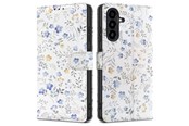 Mobiel - Covers & Cases - Tech-Protect Wallet Case for Samsung Galaxy A26 5G / A17 4G / 5G - Daisies with Leaves - 5906302332458
