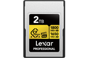 Geheugenkaart - Lexar Professional GOLD CFexpress 4.0 Type A - 2TB - LCAEXG4002T-RNENG